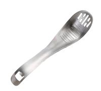 Cuillère de broyage polyvalente, râpe et presse-purée en acier inoxydable, parfaite pour presser les pommes de terre, écraser l'ail, séparer les œufs, outil de cuisine multifonction pour toutes vos