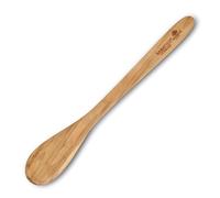 Cuillère de cuisine 30 cm, arrondie, marron, bois d'olivier, Lion Sabatier