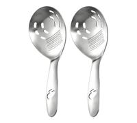 Cuillère de cuisine avec presse-purée multifonction | Râpe de cuisson pour légumes, gingembre, ail, maison, pendaison de crémaillère, dîner