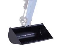 Cuillère de nivellement Scheppach pour mini-pelles EXC815 | Largeur : 700 mm | Volume approximatif : 62 litres | 0,062 m³ | Montage facile