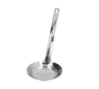 Cuillère d'écumoire à mailles fines en acier inoxydable 304, filtre de séparation de graisse de cuisson à long manche, filtre de bouillon de soupe de cuisine, outil d'écrémage
