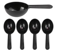 Cuillère doseuse en plastique, 7 grammes, noire - Idéale pour doser le café, le thé, la poudre, etc
