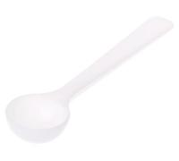 Cuillère doseuse pour lait en poudre, graduée pour 1/3/5/10g, en plastique PP, de couleur blanche, quantité : 1 pièce.