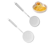 Cuillère Écumoire À Graisse 2 pièces outils de cuisine en acier inoxydable