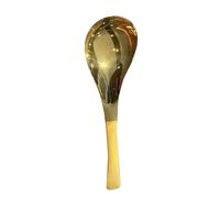 Cuillère en acier inoxydable avec poignée confortable pour flocons d'avoine, café, desserts, bouillon, chocolat chaud, 14,5 x 3,8 cm, 1 pièce