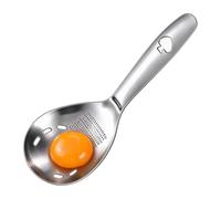 Cuillère en acier inoxydable multifonction intégrée | Cuillère de cuisine multifonction pour dessert, fromage, pommes de terre, ail, œuf, boulettes de viande, friteuse