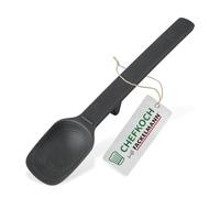 Cuillère flexible Chefkoch en silicone Bonn - Cuillère avec fonction de mesure de 5 ml & 15 ml - Fonction Lift-Up contre les salissures - env. 26,5 x 5,5 x 2,5 cm