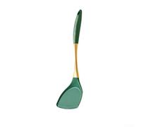 Cuillère Louche Silicone Chaud Résistant 36cm Cuillère Louche(A) | Tête silicone souple, protège revêtement antiadhésif, acier 304, 36cm longueur, cuisson saine