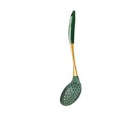 Cuillère Louche Silicone Chaud Résistant 36cm Cuillère Louche(C) | Tête silicone souple, protège revêtement antiadhésif, acier 304, 36cm longueur, cuisson saine