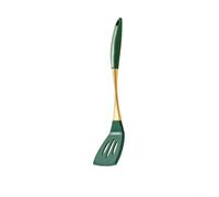 Cuillère Louche Silicone Chaud Résistant 36cm Cuillère Louche(D) | Tête silicone souple, protège revêtement antiadhésif, acier 304, 36cm longueur, cuisson saine