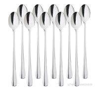 Cuillère - NETBOAT - Lot de 10 - Acier inoxydable - Long manche - Durable et solide