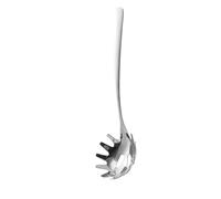 Cuillère, passoire multifonctionnelle for nouilles, en acier inoxydable, for spaghettis, à pâtes, louche, outil pour Pâtes(Silver)