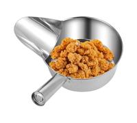Cuillère Pour Aliments Frits, Pelle de Service à Pop-Corn en Acier | Inoxydable, Outil Préparation Repas Canard Bec Verseur pour Sucre Sel Sauce Popcorn Riz
