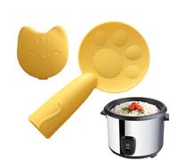 Cuillère pour cuiseur à riz, Pelle à riz sur pied antiadhésive, Palettes de dessin animé en forme de chat, poignée épaissie pour Table à manger, cuiseurs à, cuisine