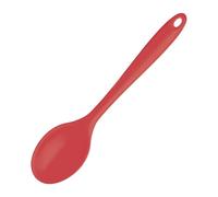 KitchenCraft Colourworks Silicone Cooking Spoon, 27 cm - Red