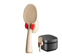 Cuillère Spatule Pelle à Riz pour Cuisine Debout | Cuillère pour Cuiseur à Riz avec Ventouse - Accessoire de Cuisine Idéal pour Cadeaux Femmes Hommes et Réunions Familiales