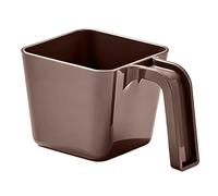 Cuillères à glace carrées pratiques et tasse à mesurer, matériaux robustes, fournitures de fête pour boissons froides et desserts, ustensiles de maison