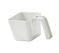 Cuillères à glace carrées pratiques et tasse à mesurer, matériaux robustes, fournitures de fête pour boissons froides et desserts, ustensiles de maison