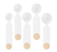Cuillères à mesurer de cuisine - 5 pièces - Ustensiles de contrôle des portions - Mesure précise des aliments avec cuillères - Design de cuisine - Kit d'accessoires de cuisine - Outil de préparation