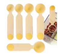 Cuillères à mesurer de cuisine - 5 pièces - Ustensiles de contrôle des portions - Mesure précise des aliments avec cuillères - Design de cuisine - Kit d'accessoires de cuisine - Outil de préparation