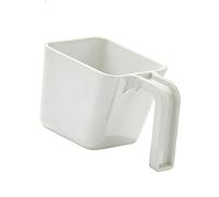 Cuillères de forme carrée pratiques pour une mesure précise de la glace dans les cuisines commerciales ou domestiques Disponibles en 4 tailles pratiques Cuillère à lait glacé