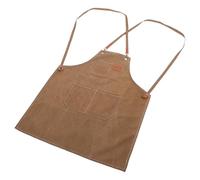Cuir de Vache Tablier de Protection et Sangle Réglable Marron avec Poche | Résistant et Déperlant, pour Artistes et Mécaniciens, Usage Café ou Hôtel, Finition Robuste