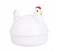 Cuiseur à Micro-ondes Poulet 4 - Cuisson Vapeur Rapide pour Petit-déjeuner - pour accessoire Cuisine Ludique et Pratique
