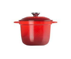 Cuiseur à riz 18 cm Le Creuset Fonte 41110180600460 Cerise