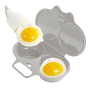 Cuiseur À Œufs, Pochoir À Œufs Antiadhésif À 2 Compartiments | Avec Couvercle Et Poignée, Ustensile Rapide Et Pratique, Pour Sandwiches Du Petit Déjeuner, Cheeseburgers, Bureaux, Hôtels Et