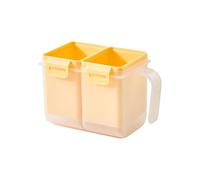 Cuiseur à œufs pour micro-ondes, avec design à double compartiment, 7,8 x 8,7 x 13,2 cm, machine à omelette rapide au micro-ondes, outil de cuisson compact, matériau anti-adhésif pour la cuisine, les