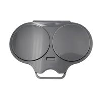 Cuiseur à œufs pour micro-ondes, bol filtre à eau, récipient vapeur double | Cuiseur vapeur pour petit-déjeuner rapide, construction en polypropylène rigide, panier de vidange, récipient de cuisson au