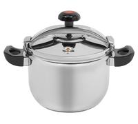 Cuiseur à vapeur en acier inoxydable - Autocuiseur - Capacité de plus de 6 litres - Idéal pour les hôtels, les restaurants, les familles et les cantines scolaires