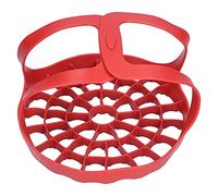 Cuiseur à vapeur en silicone, élingue pour casseroles de qualité alimentaire pour autocuiseur pour grille en silicone pour trépied de marmite pour cuisson à la vapeur d'oeufs