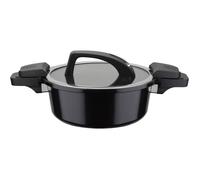 Cuiseur basse pression - GSW - 24 cm - 4 L - Aluminium forgé - Induction - Noir