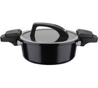 Cuiseur Basse Pression GSW, 24 cm, 4 L, Aluminium Forgé, Induction, Noir