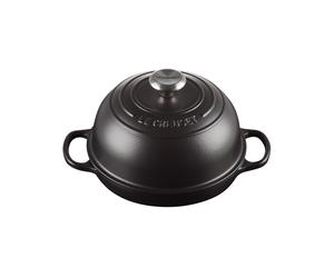 Cuiseur de Pain 24 cm Le Creuset Fonte 21301240000430 Noir Mat