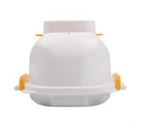 Cuiseur Oeuf Micro-onde Alu Intérieur Rapide | Cuit 4 simultanément, matériau PP alimentaire, insert alu conducteur, pour idéal petit-déjeuner rapide
