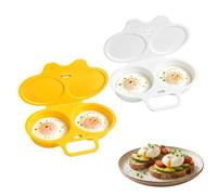 Cuiseur oeuf micro ondes, 2 tasses Pocheuse à œufs(2PCS) | Pocheuses à œufs Micro-ondes, Fabricant doeufs pochés au micro-ondes, Pochoir doeufs au four à micro-ondes Avec couverture