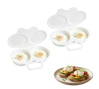 Cuiseur oeuf micro ondes, 2 tasses Pocheuse à œufs(2PCS) | Pocheuses à œufs Micro-ondes, Fabricant doeufs pochés au micro-ondes, Pochoir doeufs au four à micro-ondes Avec couverture
