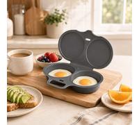 Cuiseur oeuf micro ondes, 2 tasses Pocheuse à œufs(2PCS) | Pocheuses à œufs Micro-ondes, Fabricant doeufs pochés au micro-ondes, Pochoir doeufs au four à micro-ondes Avec couverture