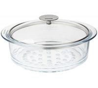 Cuiseur vapeur CRISTEL verre 20 cm avec couvercle