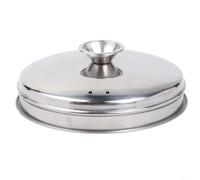 Cuiseur vapeur en acier inoxydable pour une utilisation à la maison, pour la cuisson à la vapeur, légumes, riz, fruits de mer, œufs, viande et desserts sans ajout d'huile ou de graisse (couvercle de