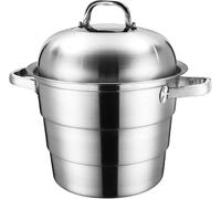Cuiseur vapeur en acier inoxydable, soupe de côtes porc cuites, Corps casserole composite monobloc à(40CM)