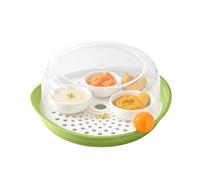 Cuiseur vapeur Petit Panier Récipient Réutilisable Contact Alimentaire | Cuiseur vapeur légumes micro-ondes Pour Cuisson Vapeur Chauffage Petit-Déjeuner Pomme de Terre Maïs Cuisine Vert