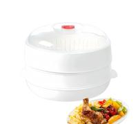 Cuiseur vapeur pour micro-ondes pour bol chauffant et ustensiles de cuisson | Comprend un couvercle pour cuiseur vapeur - Ustensiles de cuisine multifonctions et ustensiles de cuisine chauffants pour la
