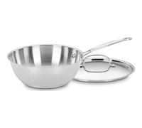 Cuisinart 735-24 de Chef Classic Stainless 3-Quart de Chef Poêle avec Couvercle
