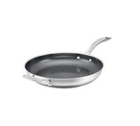 Cuisinart FusionPlus FPS22-30H Sauteuse hybride Passe au four 30,5 cm | Poêle à sauter en acier inoxydable et céramique pour friture/brunissage, compatible induction, passe au four jusqu'à 260 °C
