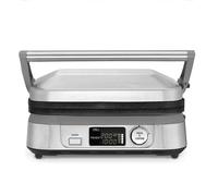 Cuisinart GR5E Gril multifonction électrique 6-en-1 (contact, appuyeur à paninis, gril complet, gril complet à plaques, gril/desserte et gaufrier)
