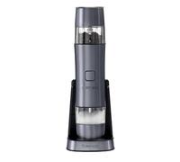 Cuisinart Moulin à sel et à poivre électrique - Moulin à assaisonnement rechargeable - Aucune pile requise, chargement en 20 minutes - Capuchon doseur - Réglages de mouture ajustables - Bleu