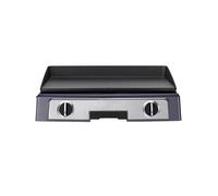 Cuisinart Plancha Entertaining Gril - Grande Plancha Electrique, Plaque de Cuisson Teppanyaki pour la maison - Plaque amovible non adhérente, Deux zones de température allant jusqu'à 260°C